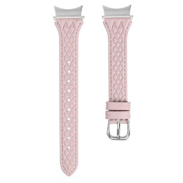 Samsung Galaxy Watch4 / Watch5 / Watch4 Classic / Watch4 Active / Watch5 Active / Watch5 Pro Rhombus Watchband - Pink