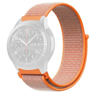 KALEBOL KLB-NLHH-001 Samsung Galaxy Watch6 / Watch6 Classic Watch Strap 20mm Nylon Loop Band - Orange