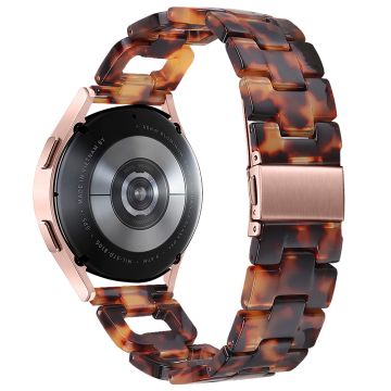 D-Shape Strap LG Watch Sport Smart Watch Resin Bracelet Replacement Band - Tortoiseshell