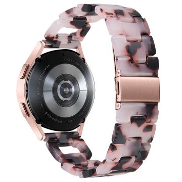 D-Shape Strap LG Watch Sport Smart Watch Resin Bracelet Replacement Band - Pink+Black