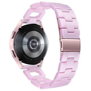 D-Shape Strap LG Watch Sport Smart Watch Resin Bracelet Replacement Band - Light Purple