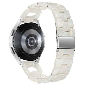 D-Shape Strap LG Watch Sport Smart Watch Resin Bracelet Replacement Band - Fluorescence White