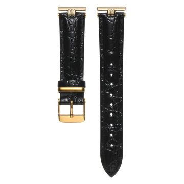 KALEBOL KLB-EYWPU-003 For Samsung Galaxy Watch6 Classic 47mm / Huami Amazfit Bip Watch Strap - Black