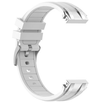 Garmin / Samsung 20mm Universal Smartwatch Strap Silicone Replacement Wrist Band - White