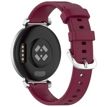 Garmin Lily 2 Smart Watch Strap Replacement Adjustable Silicone Band - Wine Red