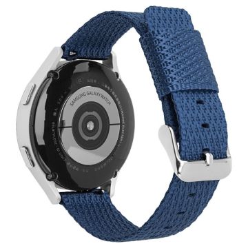 Huawei Watch GT 3 42mm / Watch GT 3 Pro 43mm Wrist Strap 20mm Texture Nylon Watch Strap - Sapphire / Grid