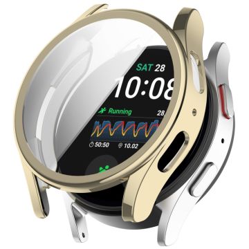 Samsung Galaxy Watch7 44mm Electroplating Flexible Watch Case Flexible Full Coverage - Gold