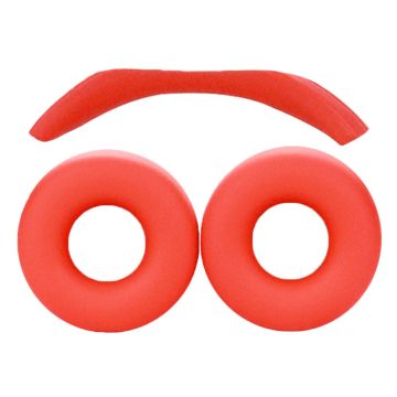 Silicone Earmuff Replacement Set for Sony WH-CH520 - Red