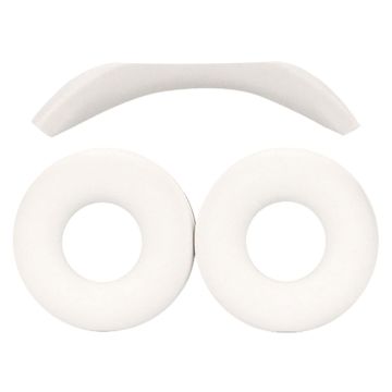 Silicone Earmuff Replacement Set for Sony WH-CH520 - White