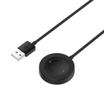 For Honor Watch GS 4 / Watch GS 3 MUS-B19 / Watch 4 TMA-L19 Charging Dock Watch Charger Integrated with 1m Cable - Black