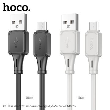 X101 Assistant silicone charging data cable Micro