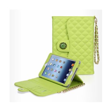 Takefans Rhombus (Green) iPad Mini Flip Case