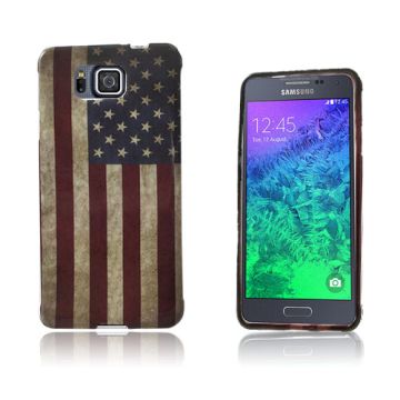 Westergaard Samsung Galaxy Alpha Cover - Vintage USA Flag