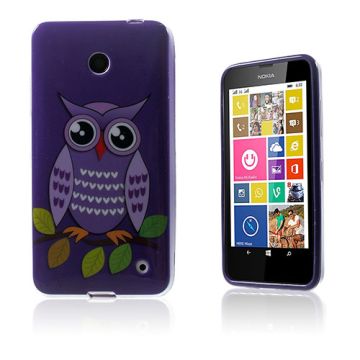Westergaard Nokia Lumia 630 Cover - Purple Cute Owl