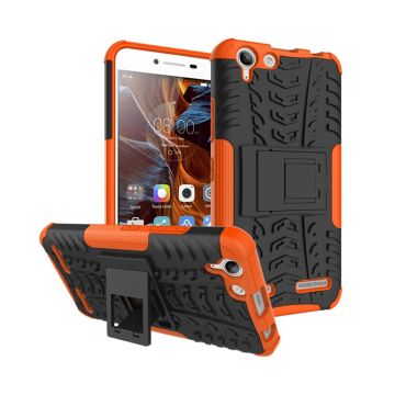 Lenovo K5 Solid kickstand case- Orange