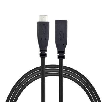 Universal 1.0M USB 3.1 Type C Male to Female data cable