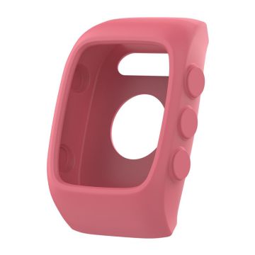 Polar M400 shockproof soft silicone protective case - Pink