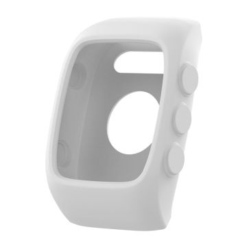 Polar M400 shockproof soft silicone protective case - White