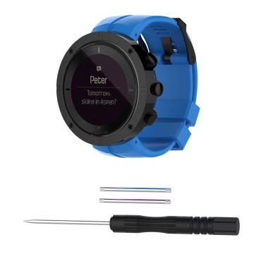 Suunto Kailash pin buckle silicone watchband - Blue