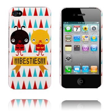 Cute Cartoon (Black & Yellow Ants) iPhone 4/4S Case