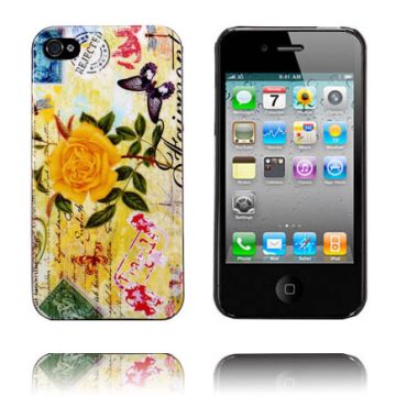 StoryLine (Yellow Rose) iPhone 4/4S Case