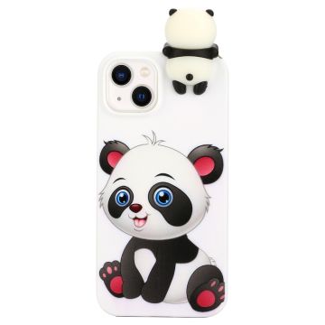 Cute 3D iPhone 14 Plus case - A Panda