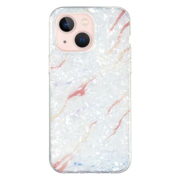 Marble iPhone 14 Plus case - White Marble