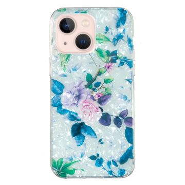 Marble iPhone 14 Plus case - Rose