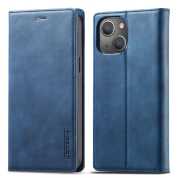 LC.IMEEKE iPhone 14 Plus Flip Case - Blue