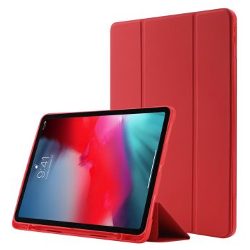 iPad Pro 12.9 (2022) / (2021) / (2020) tri-fold leather case - Red