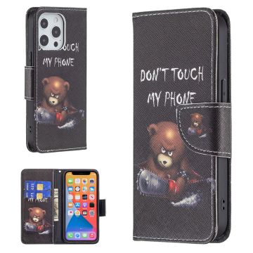 Wonderland iPhone 13 Pro flip case - Bear