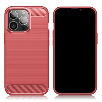 Carbon Flex case - iPhone 13 Pro - Red