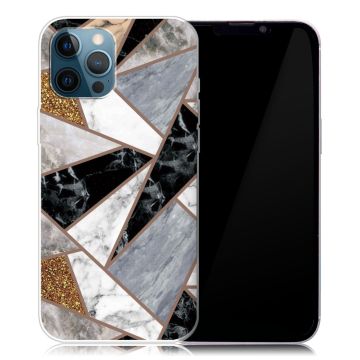 Marble iPhone 13 Pro case - Fragment of Marble Colors