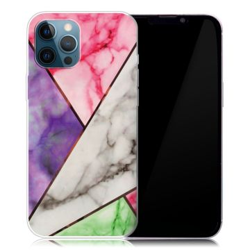 Marble iPhone 13 Pro case - Purple / Rose / White / Green