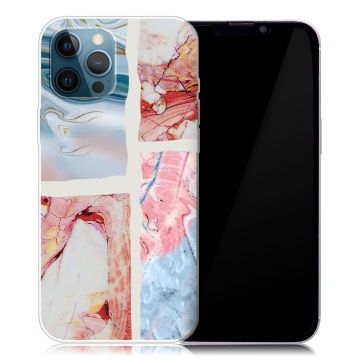 Marble iPhone 13 Pro case - Wavy Marble Tile