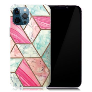 Marble iPhone 13 Pro case - Colorful Marble Tile