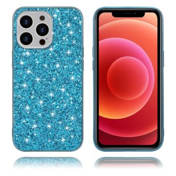 Glitter iPhone 13 Pro case - Blue