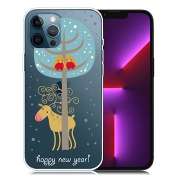 Christmas iPhone 13 Pro case - Deer under Tree