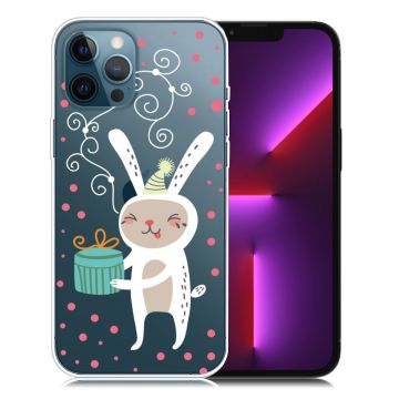 Christmas iPhone 13 Pro case - Rabbit Gives Gift