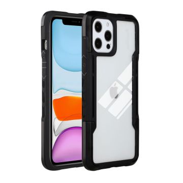 Shockproof protection cover for iPhone 13 Pro - Black / Black