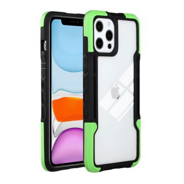 Shockproof protection cover for iPhone 13 Pro - Black / Green