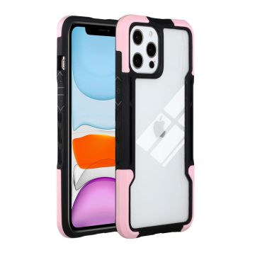 Shockproof protection cover for iPhone 13 Pro - Black / Pink