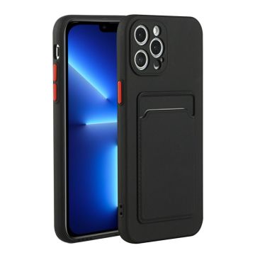 Card holder cover for iPhone 13 Pro - Black