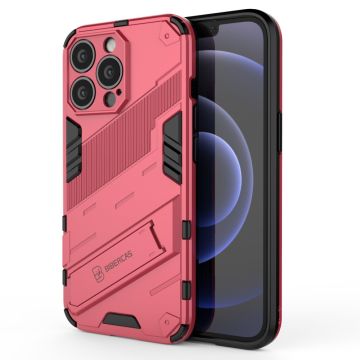 Shockproof hybrid cover with a modern touch for iPhone 13 Pro - Rose