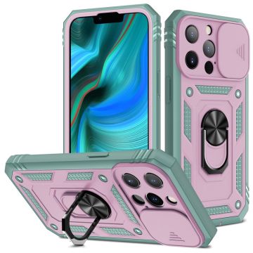 Bofink Combat iPhone 13 Pro case - Pink / Green