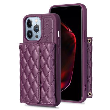 Functional rhombus wallet case for iPhone 13 Pro