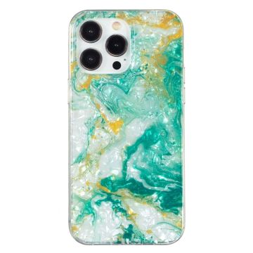 Marble iPhone 13 Pro case - Green Marble