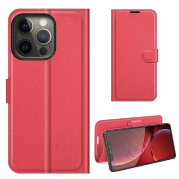 Classic iPhone 13 Pro flip case - Red