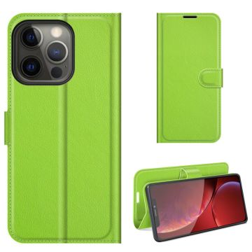 Classic iPhone 13 Pro flip case - Green