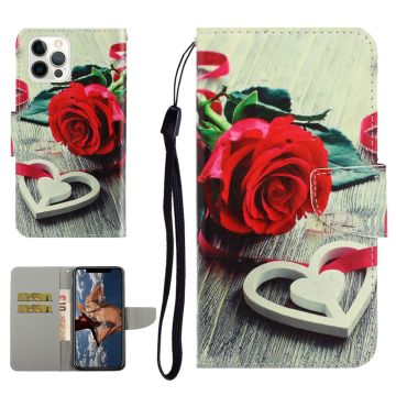 Wonderland iPhone 13 Pro flip case - Rose